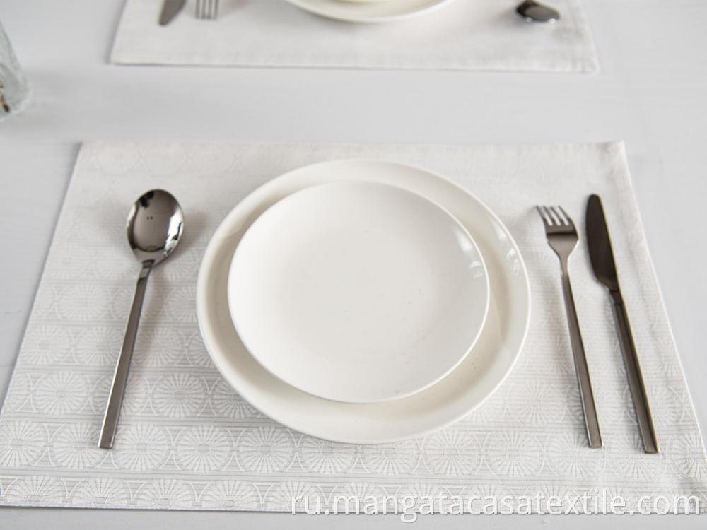 White Placemats